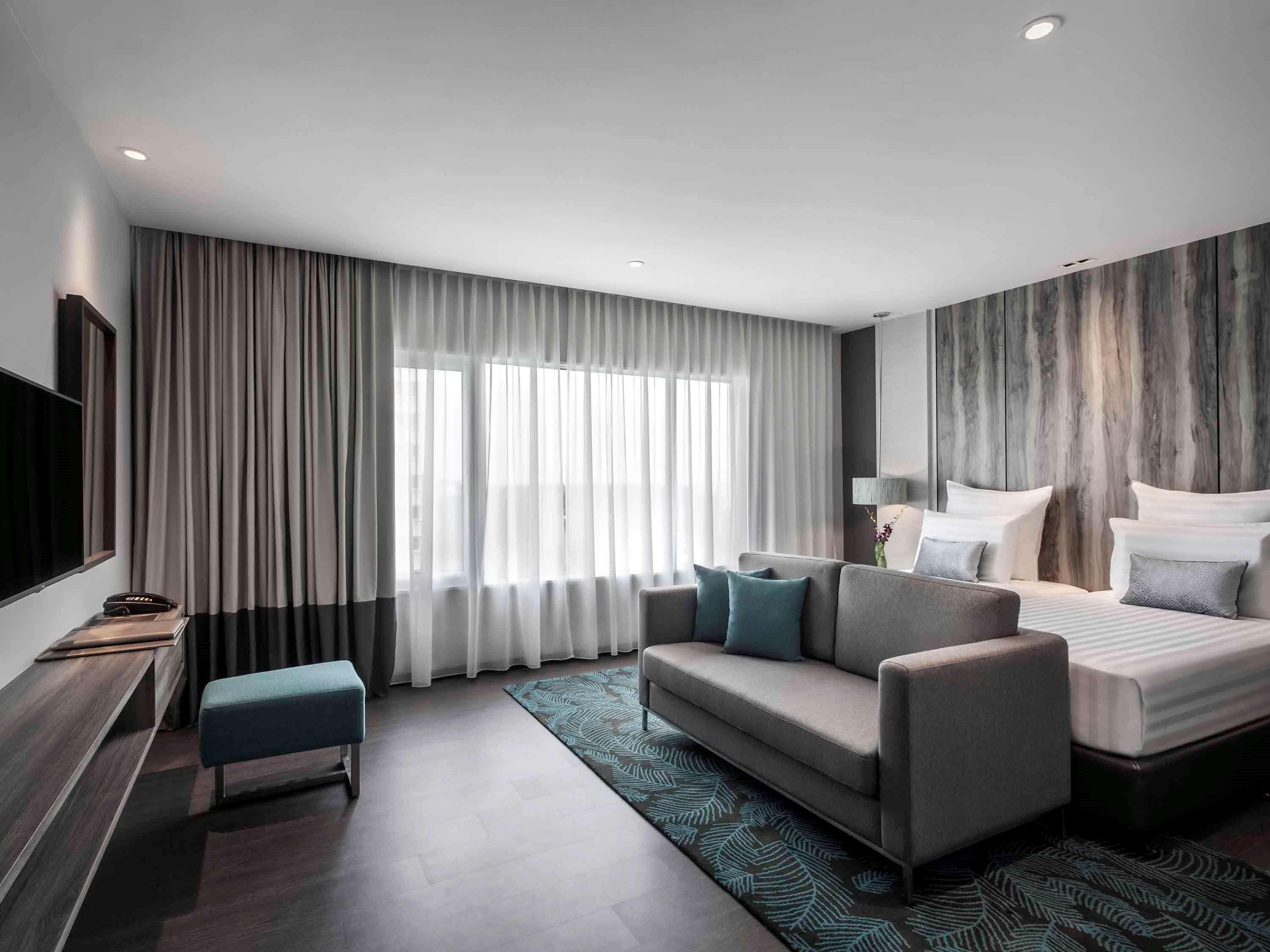 Pullman Miri Waterfront Hotell Eksteriør bilde Deluxe Room